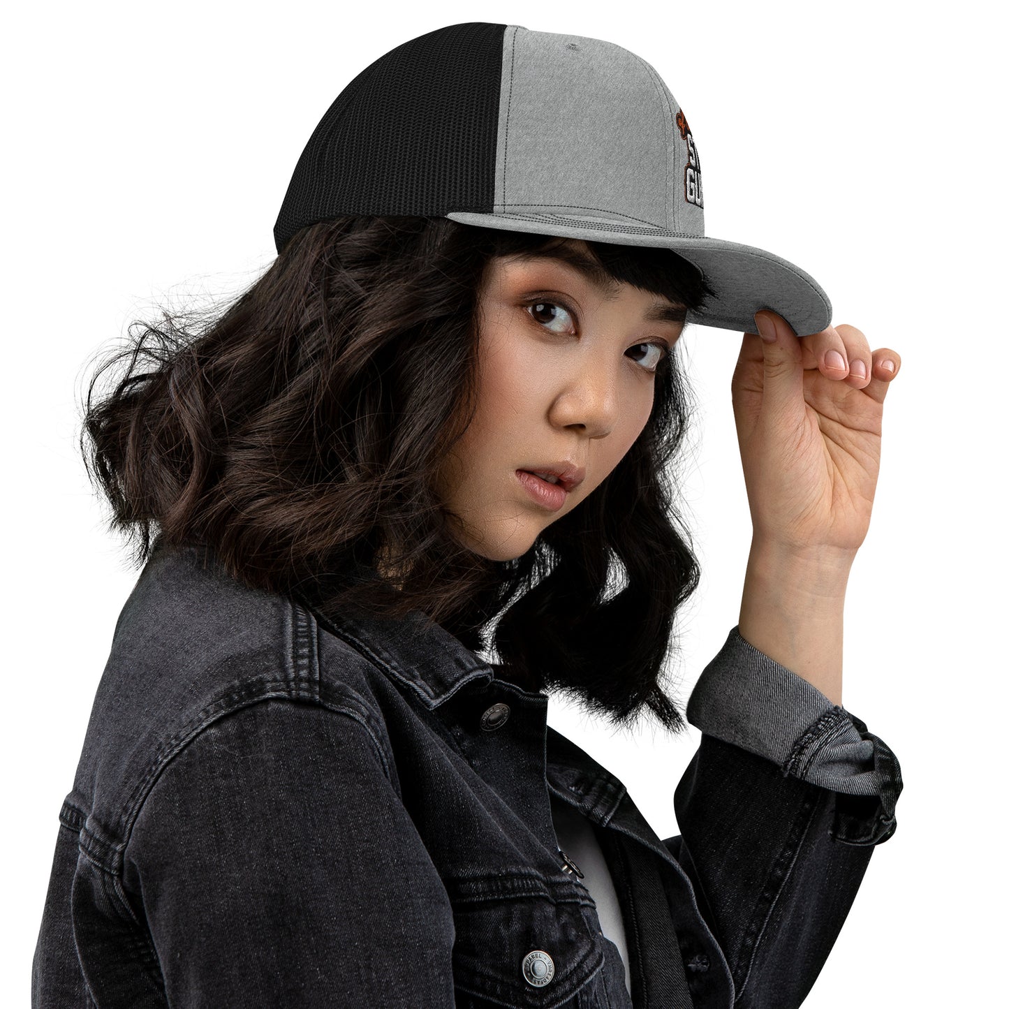 Of The Steel Guitar Trucker Cap (Side View)