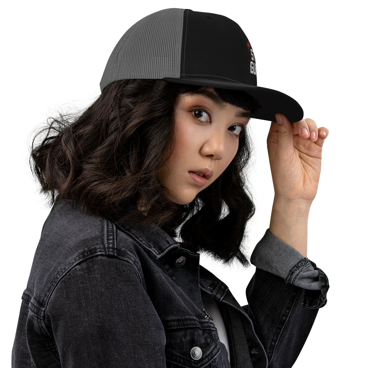 Of The Steel Guitar Trucker Cap (Side View)