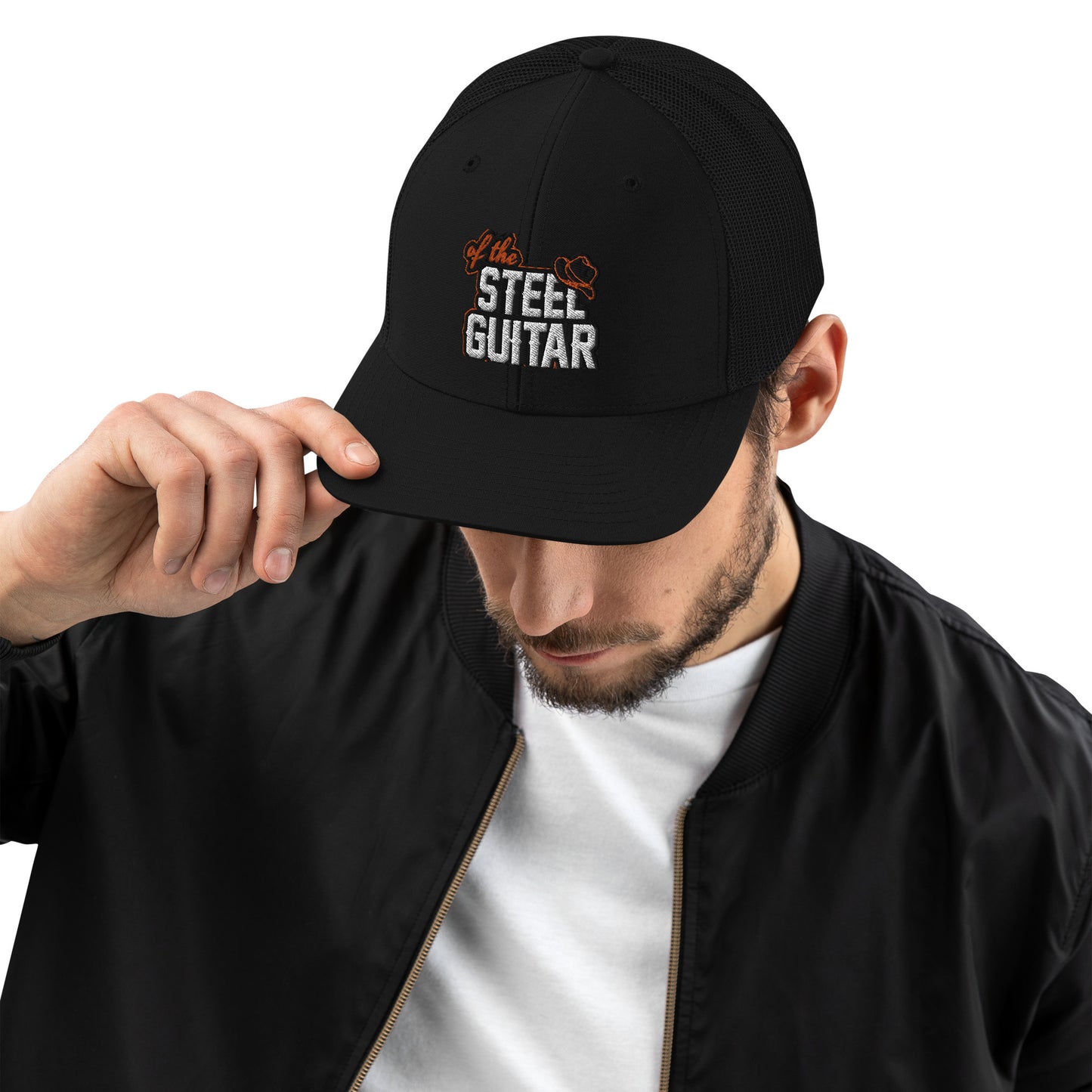 Of The Steel Guitar Trucker Cap (Centered.)