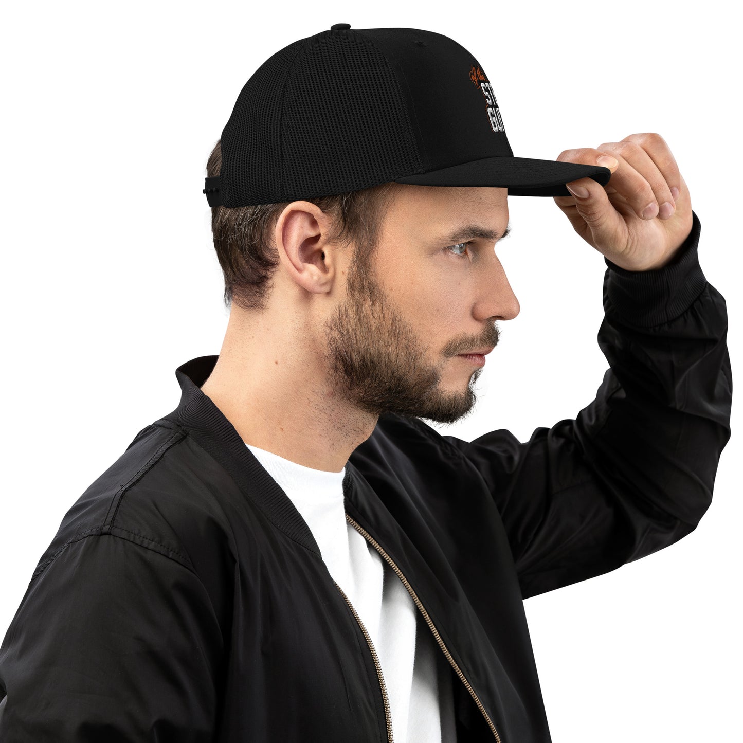 Of The Steel Guitar Trucker Cap (Centered.)