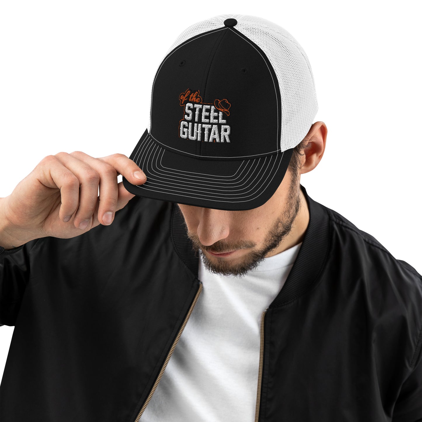Of The Steel Guitar Trucker Cap (Centered.)