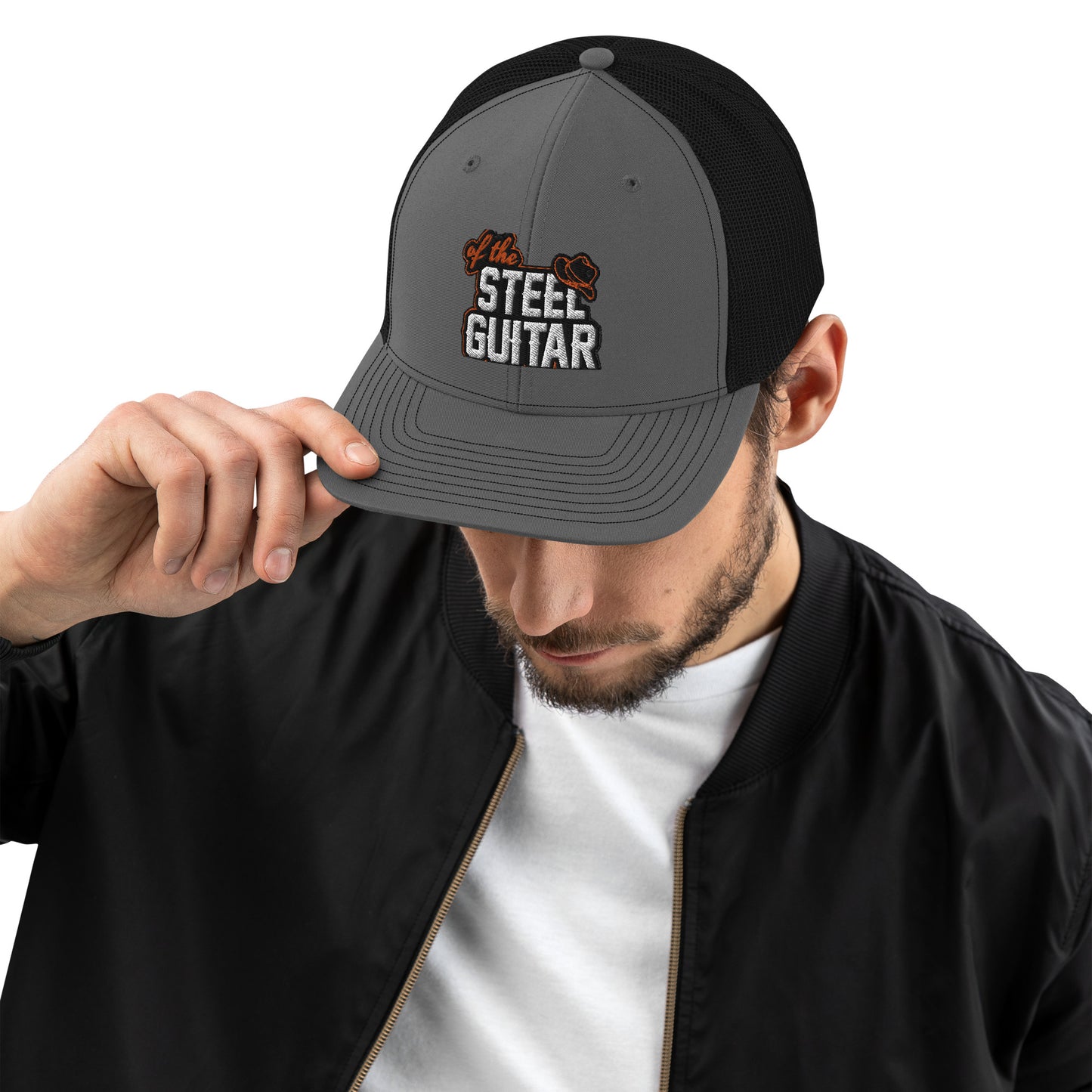 Of The Steel Guitar Trucker Cap (Centered.)