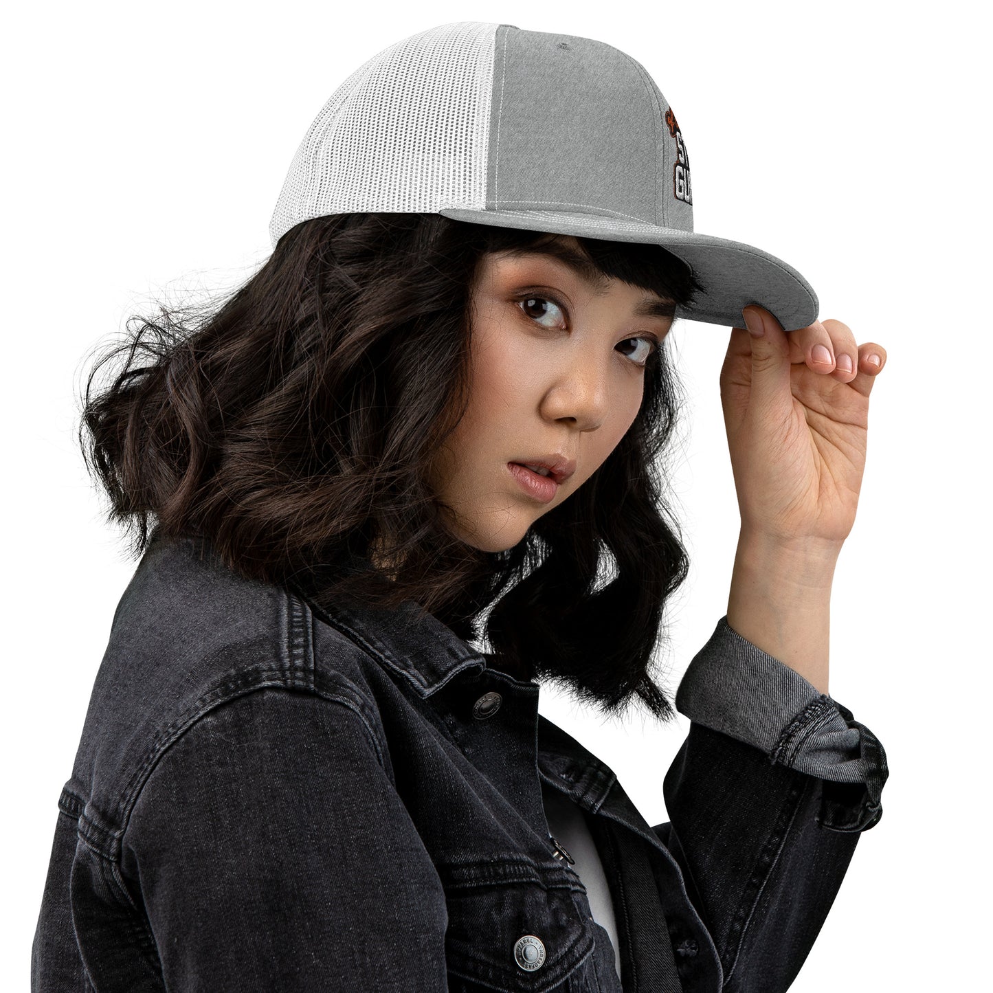 Of The Steel Guitar Trucker Cap (Side View)