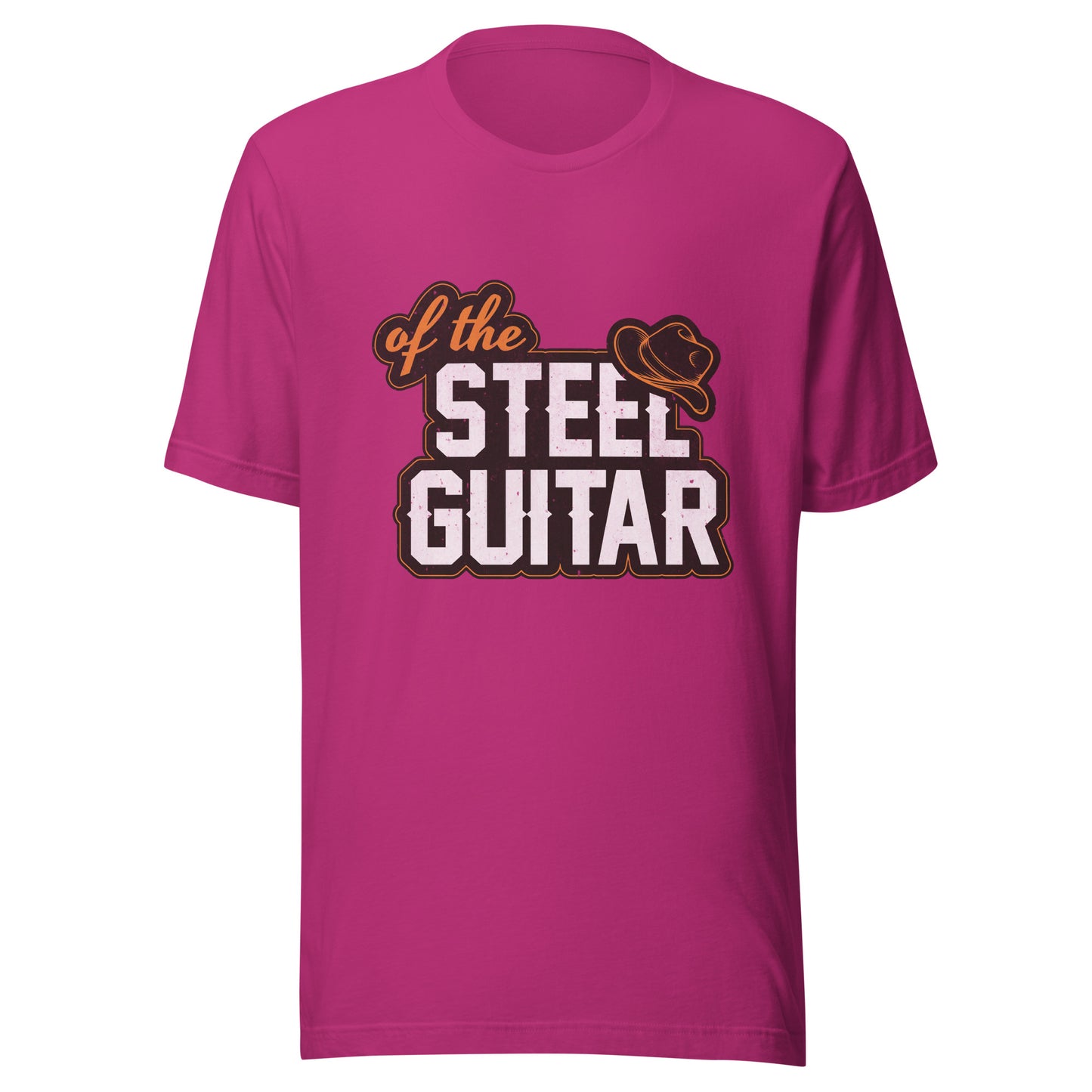 Support Real Country Artist Orange Uni-Sex Tee