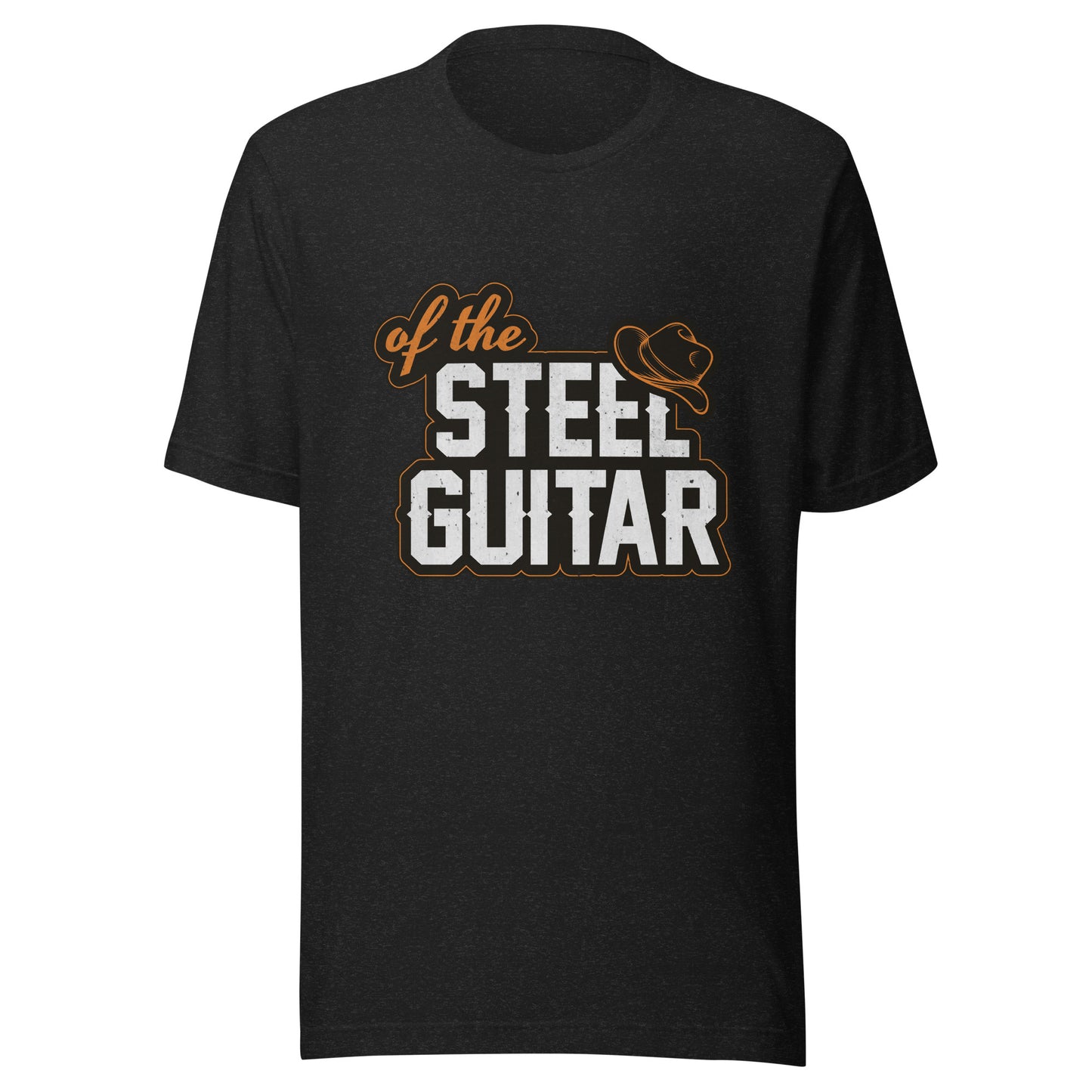 Support Real Country Artist Orange Uni-Sex Tee