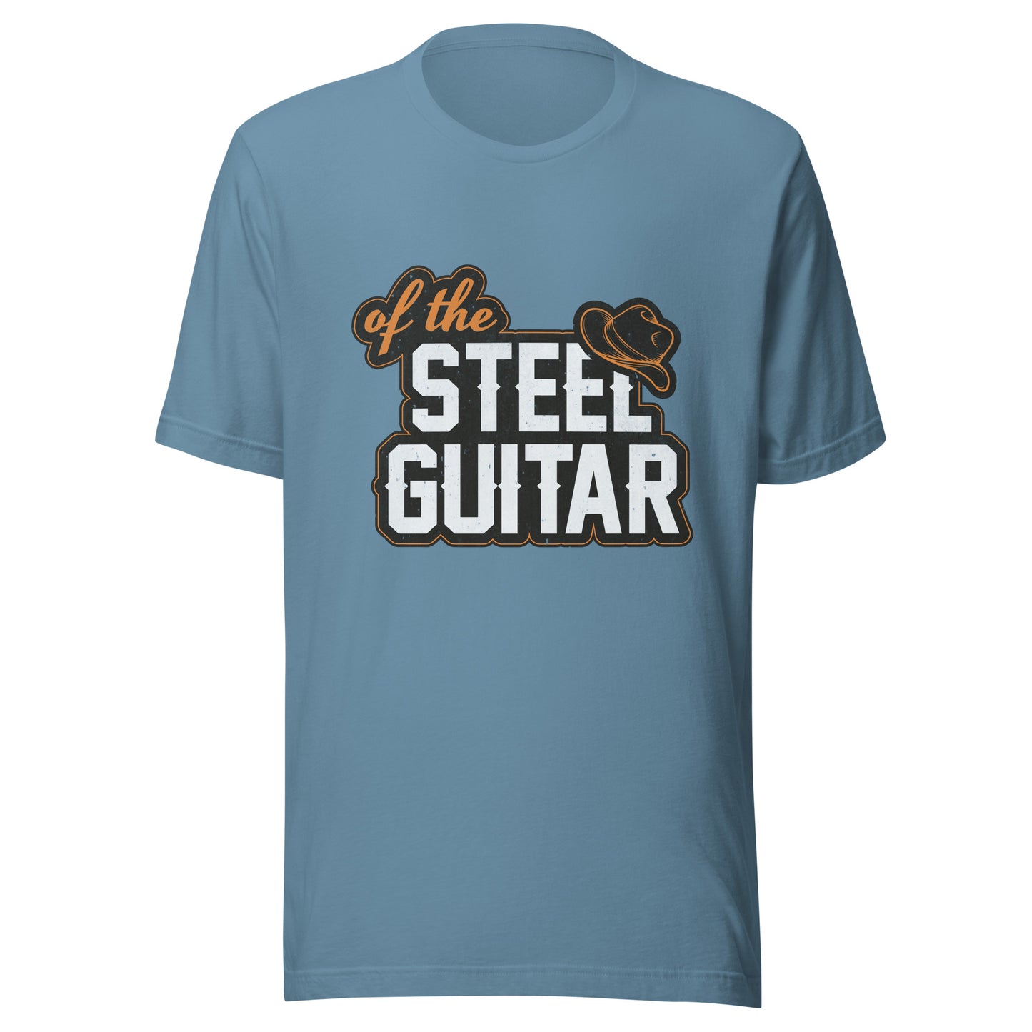 Support Real Country Artist Orange Uni-Sex Tee
