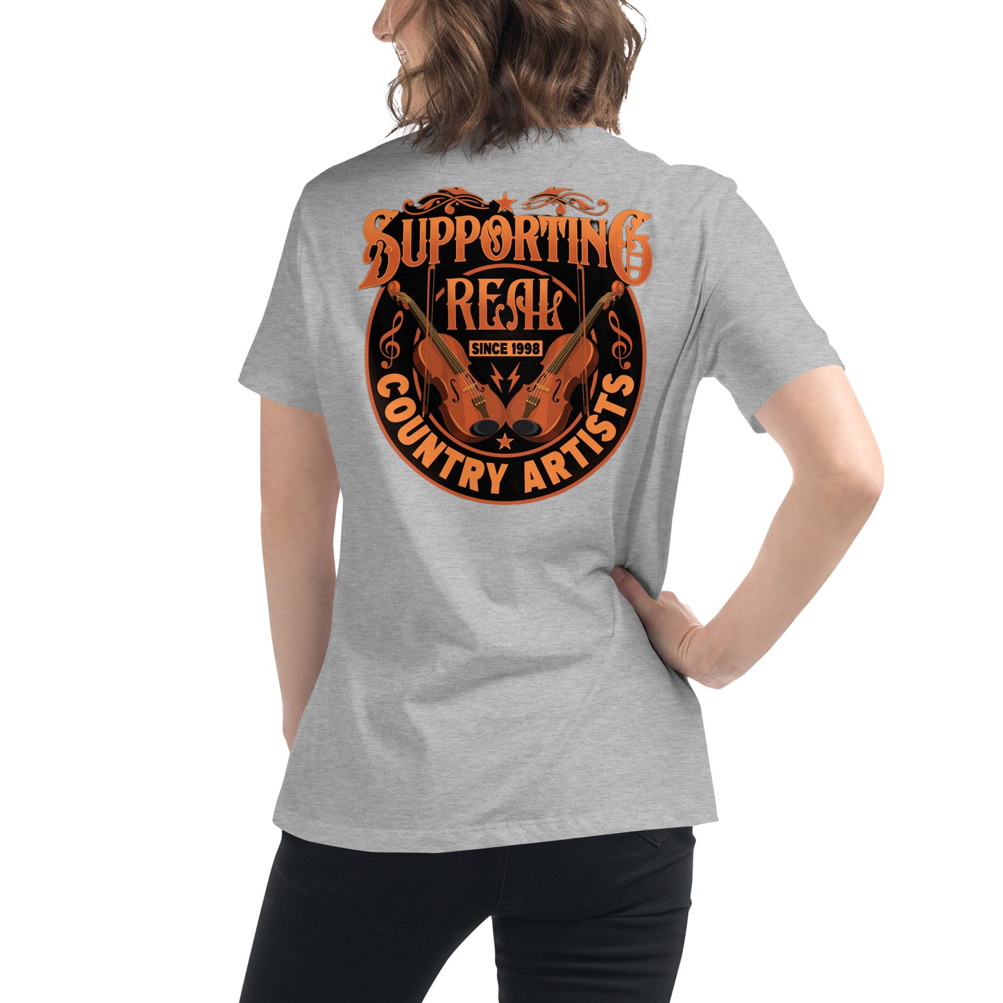 Women's Supporting Real Country T-Shirt