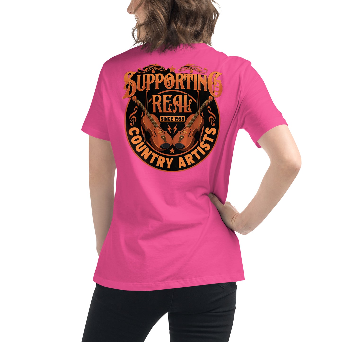 Women's Supporting Real Country T-Shirt