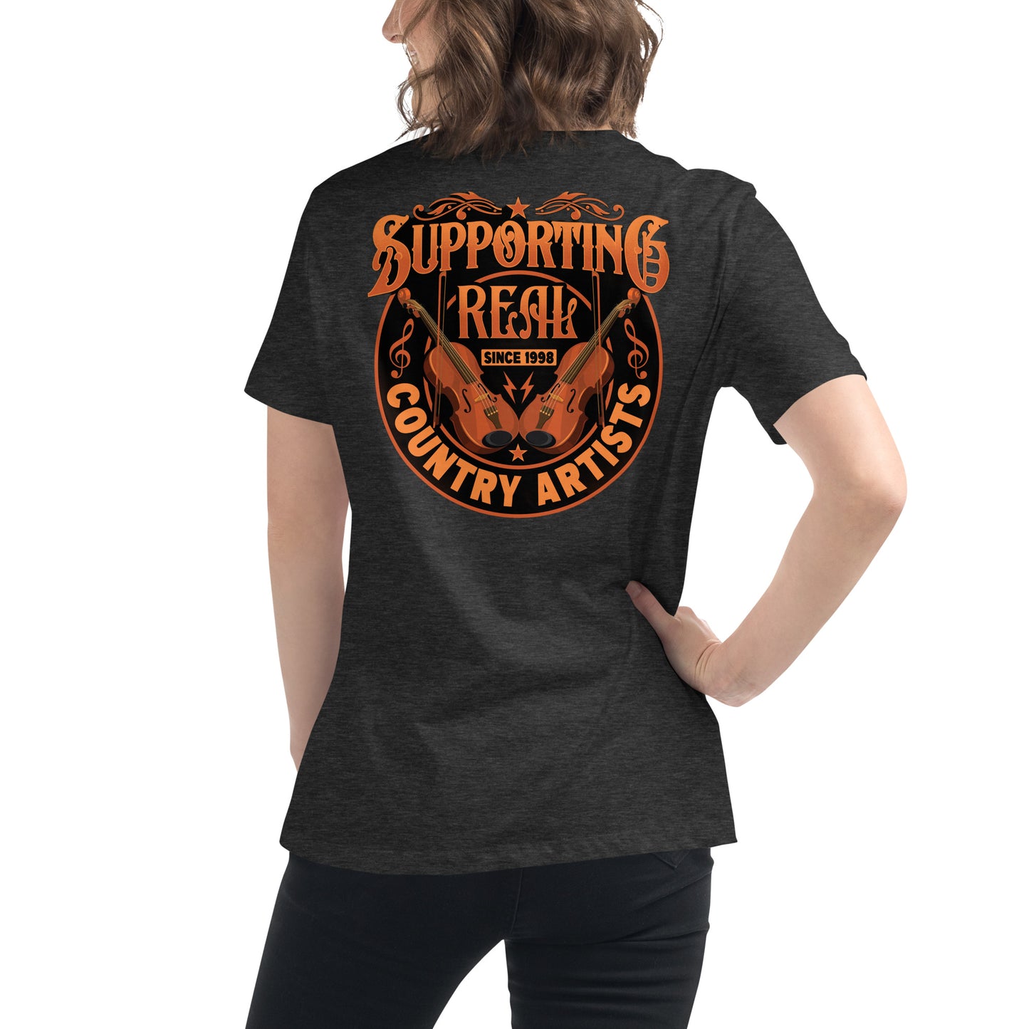 Women's Supporting Real Country T-Shirt