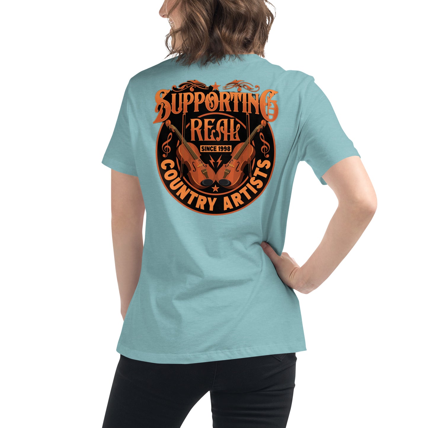 Women's Supporting Real Country T-Shirt