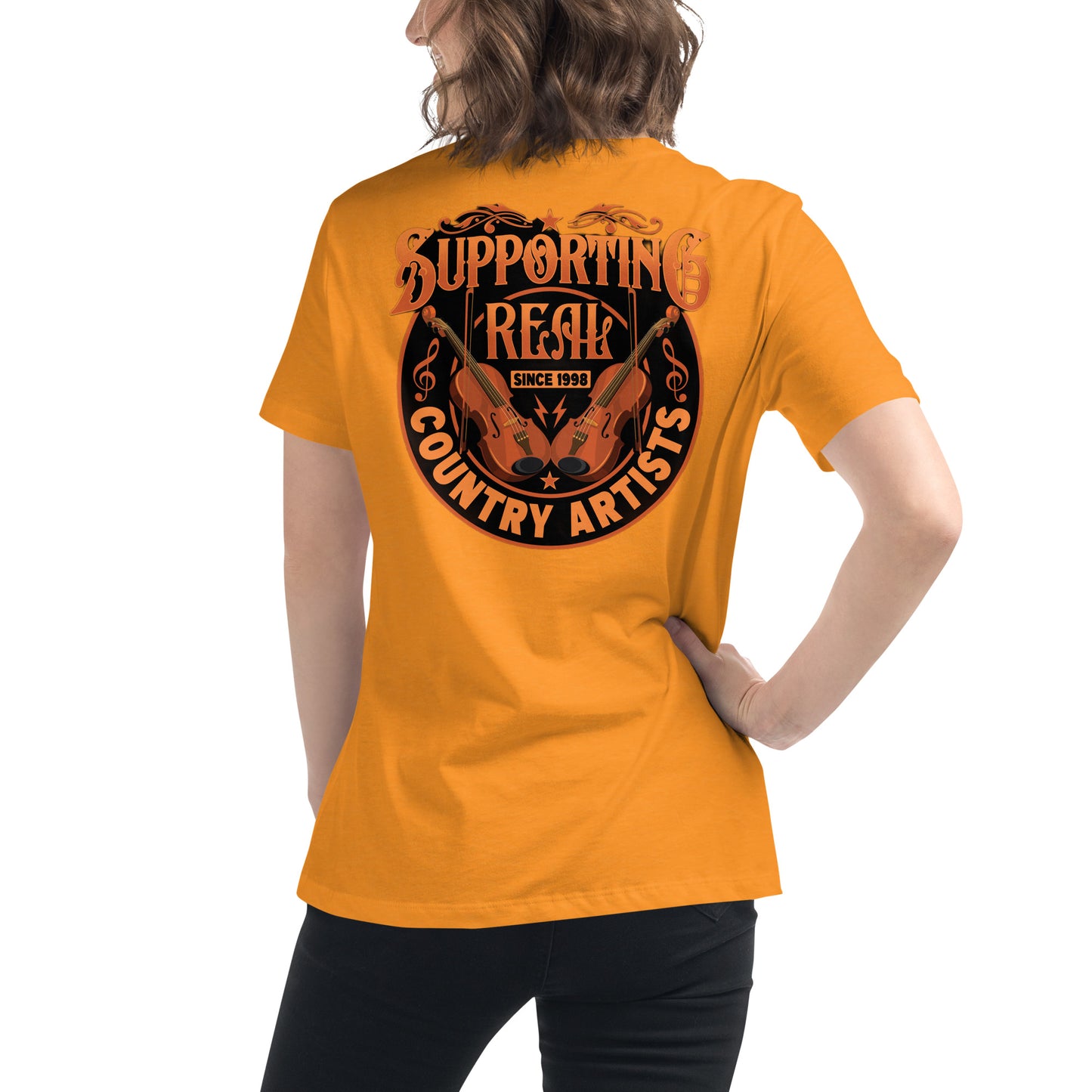 Women's Supporting Real Country T-Shirt