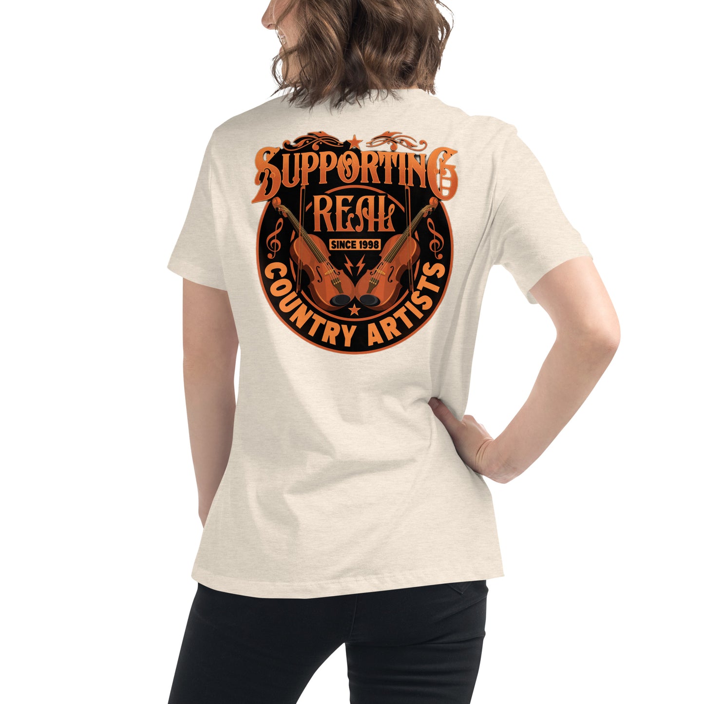 Women's Supporting Real Country T-Shirt