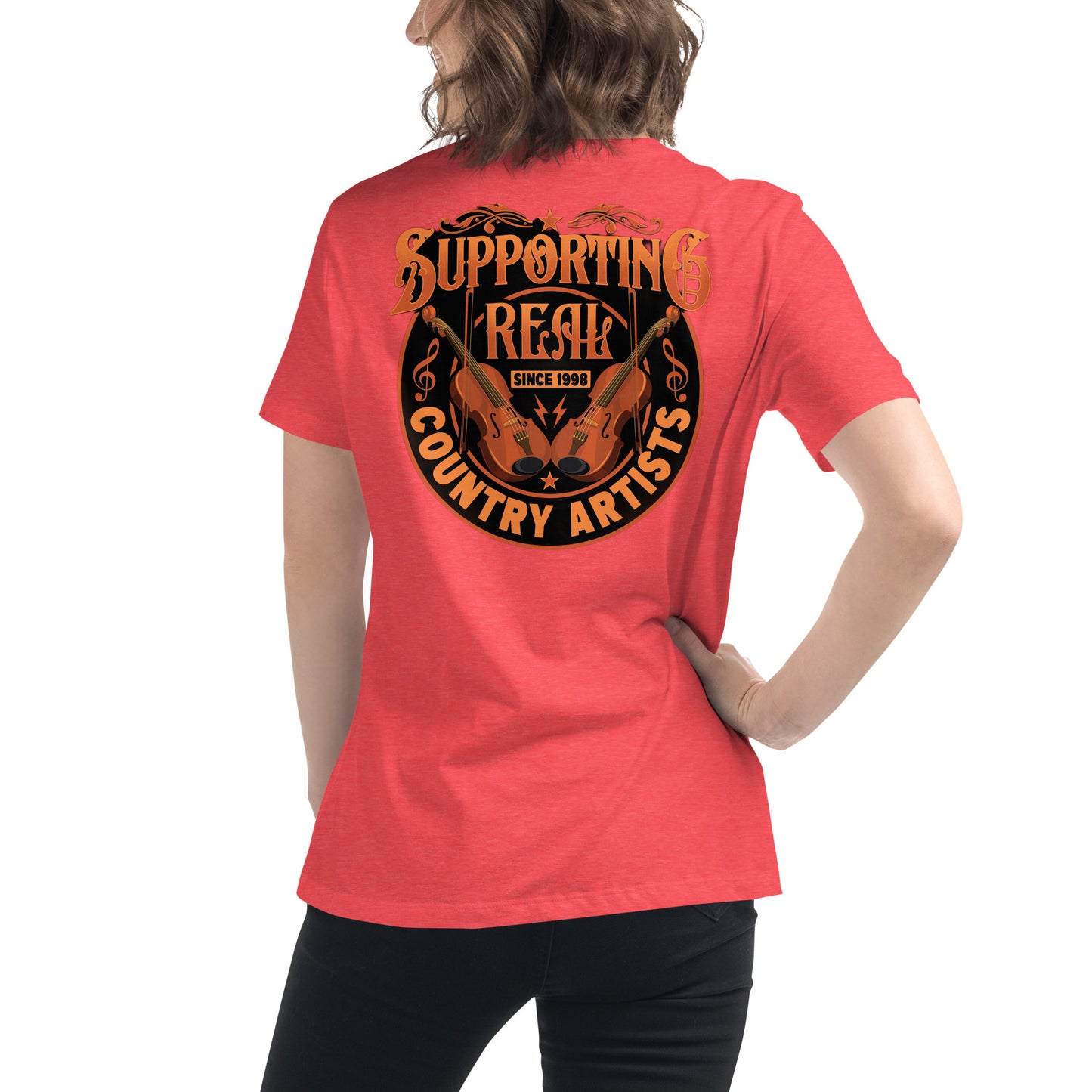 Women's Supporting Real Country T-Shirt