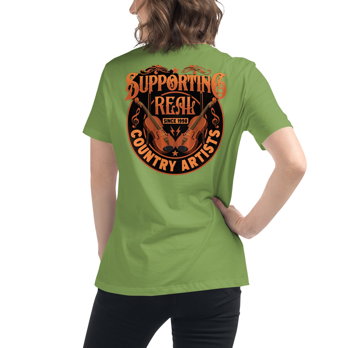 Women's Supporting Real Country T-Shirt