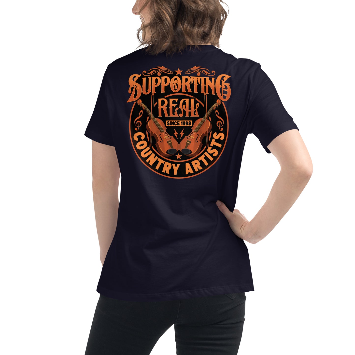 Women's Supporting Real Country T-Shirt