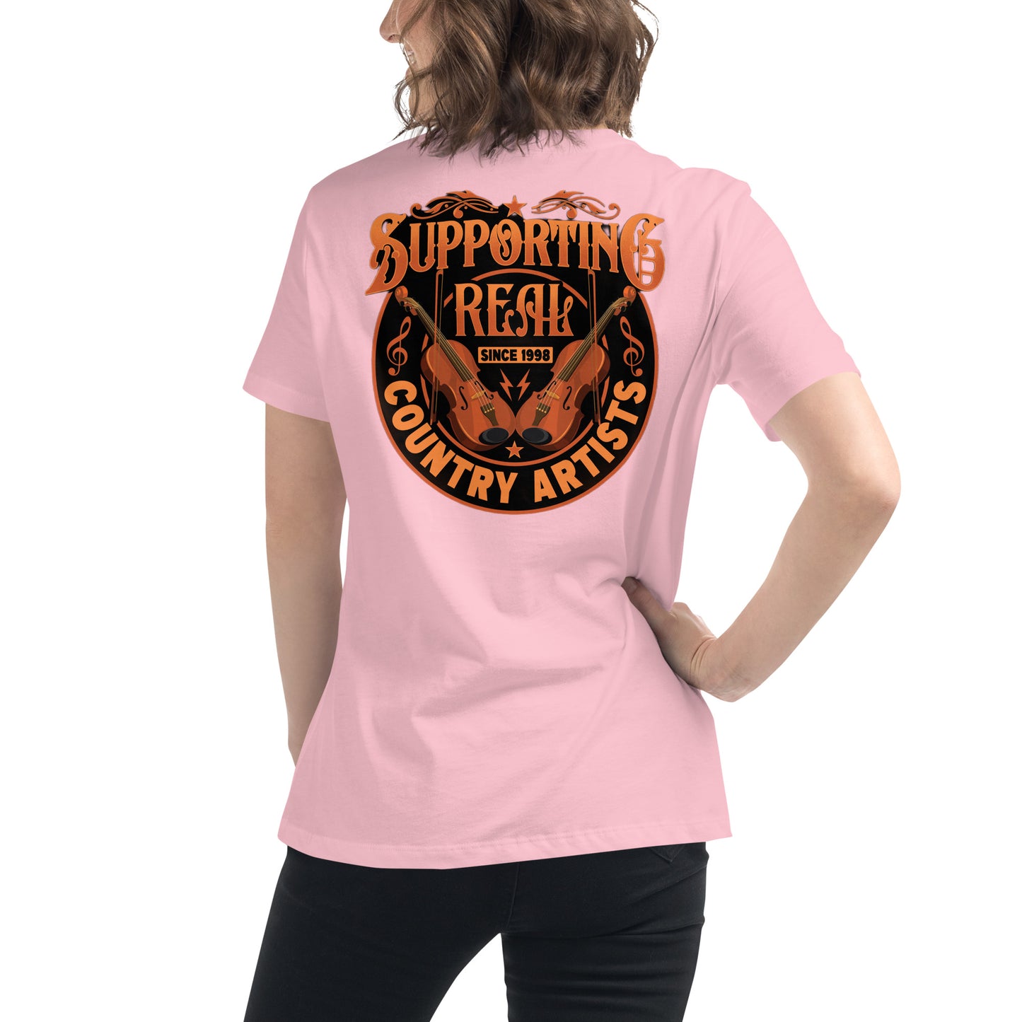 Women's Supporting Real Country T-Shirt