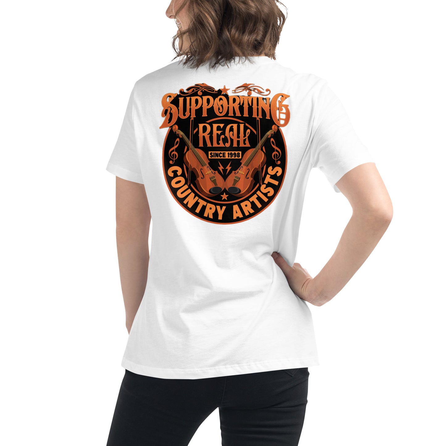 Women's Supporting Real Country T-Shirt